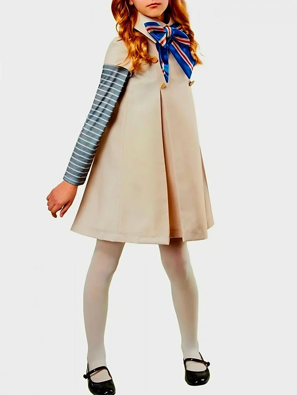 New girl's M3GAN Megan Halloween Costume Dress & accessories Complete outfit - Picture 2 of 5